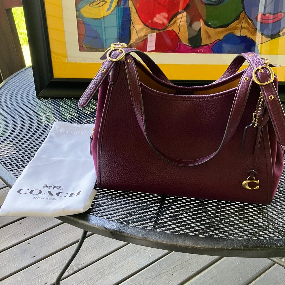 Coach | Bags | Coach Lori Leather Suede Shoulder Bag | Poshmark